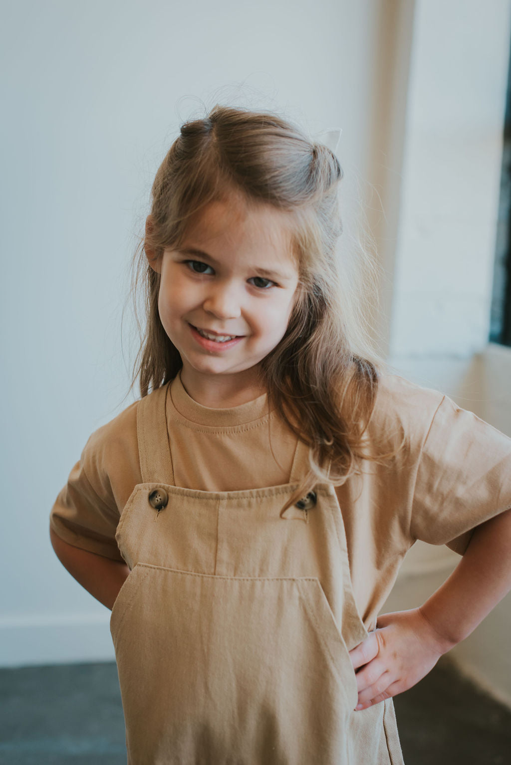 Vintage Overalls- BEIGE