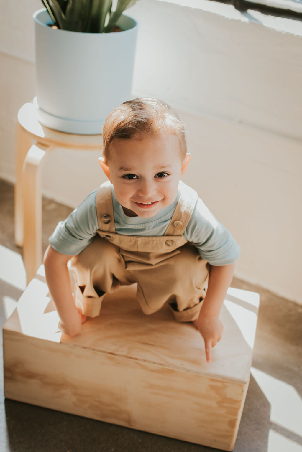 Vintage Overalls- BEIGE