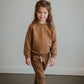 2 Piece Organic Cotton Set- BROWN