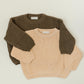 Cotton Knit Sweater- CREAM