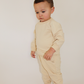 2 Piece Organic Cotton Set- CREAM